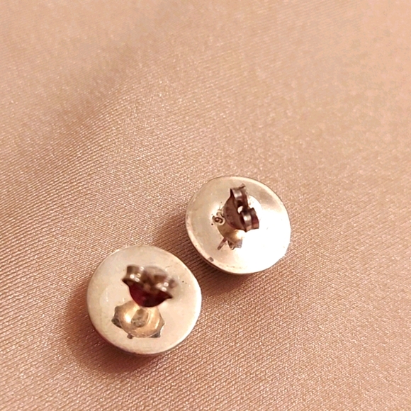 Vintage Sterling silver earrings - Picture 2 of 2